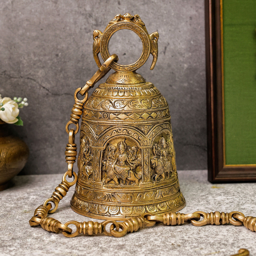 Sankh Bells,Vedic Bell,Temple Bell,Spirtual Bell,Shanti Bell,Satsang Bell,Durga Hanging Bell