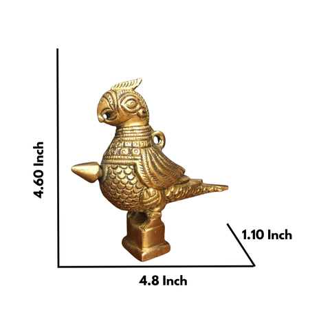 Brass Parrot Surmendani