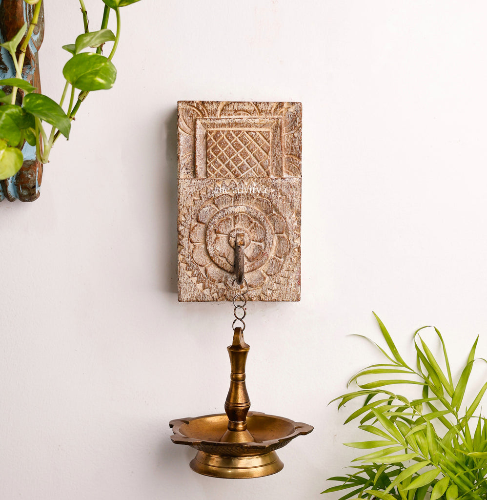 Rustic Indian Wooden Wall Hook