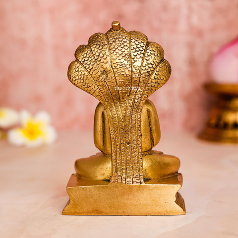 Brass Mahaveer Swami Idol
