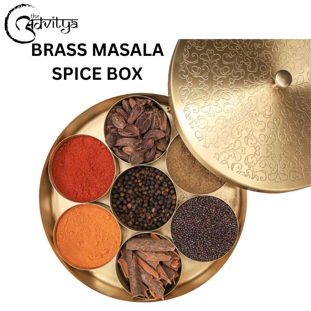 Brass vs. Steel: Why Brass Masala Dabbas Are the Healthier Choice