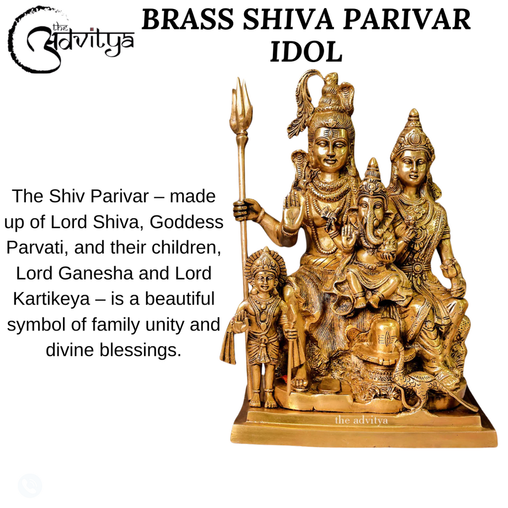 Placing Shiv Parivar Idols for Positive Energy and Prosperity