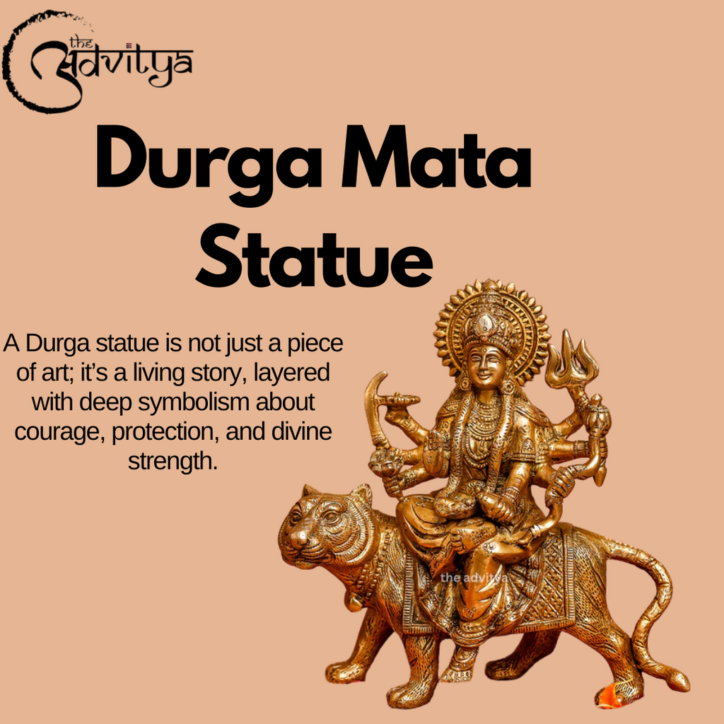 The Hidden Symbolism Behind the Lion and Weapons in Goddess Durga Statues