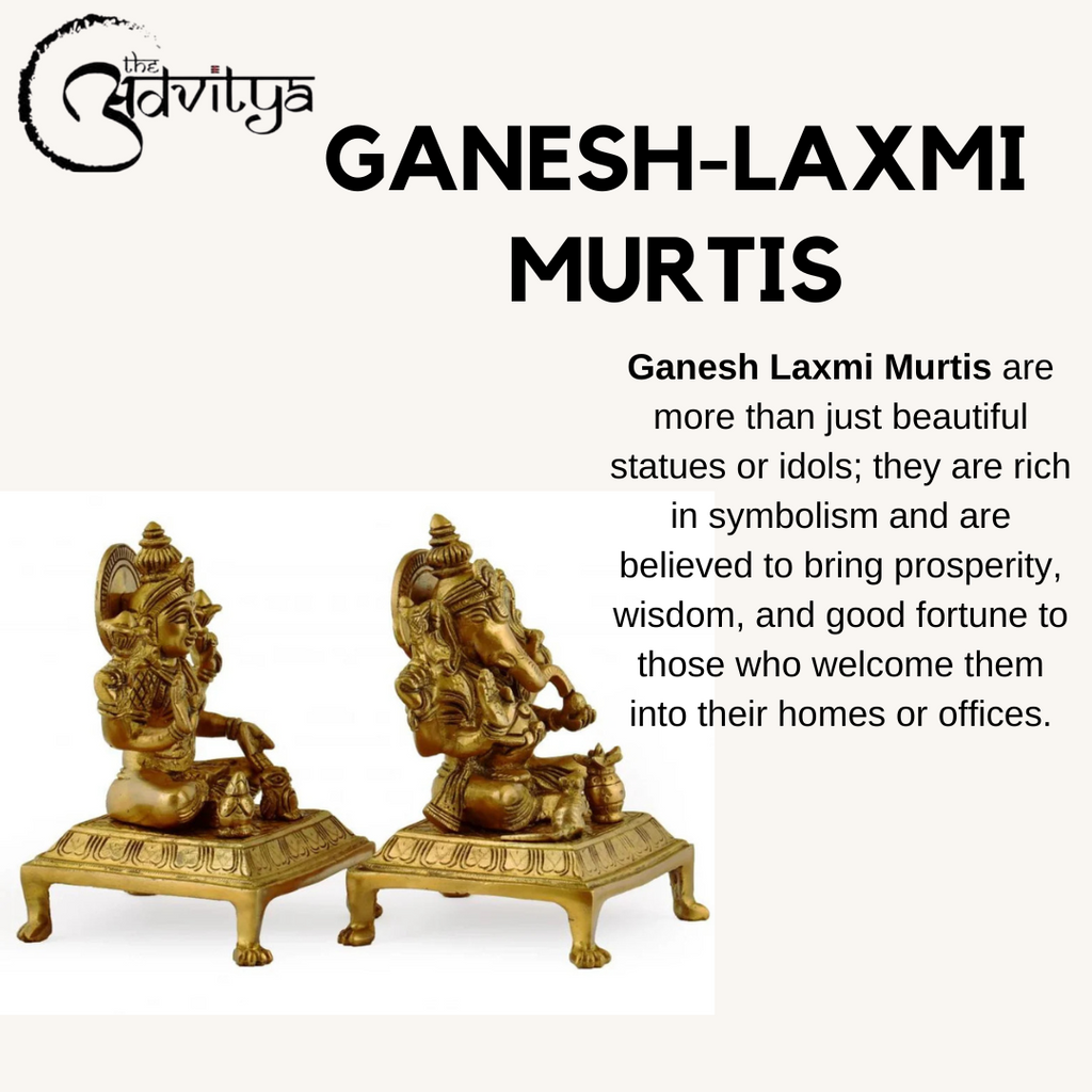 The Hidden Meanings Behind Common Symbols in Ganesh-Laxmi Murtis