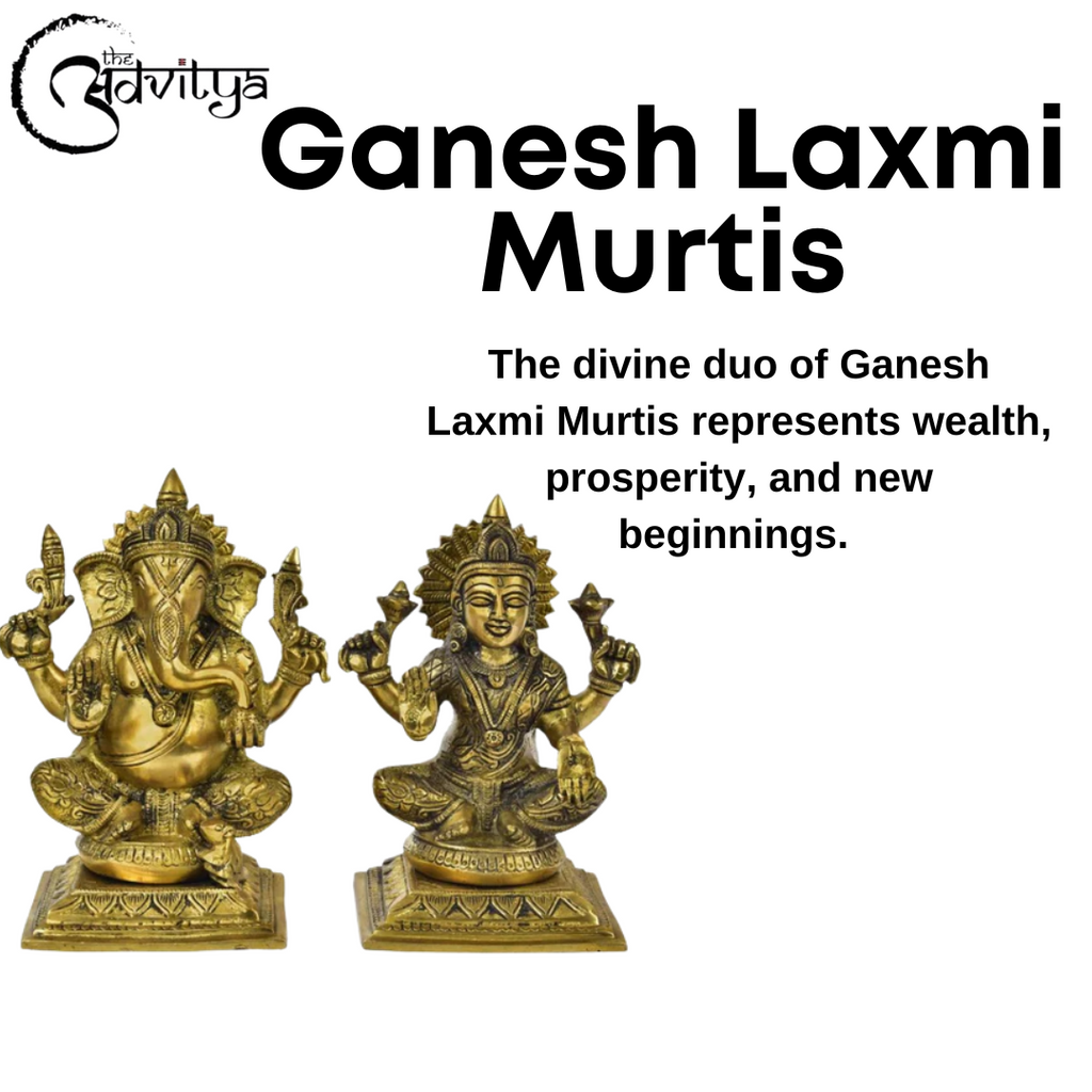 Ganesh Laxmi Murtis: The Perfect Duo for Festivals and Homes