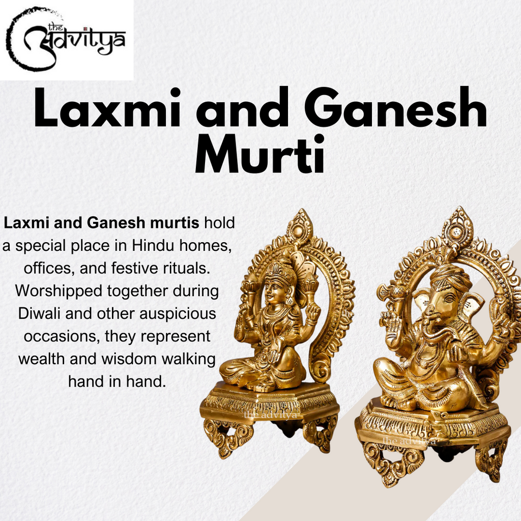 Understanding the Mudras and Postures of Laxmi and Ganesh Murtis