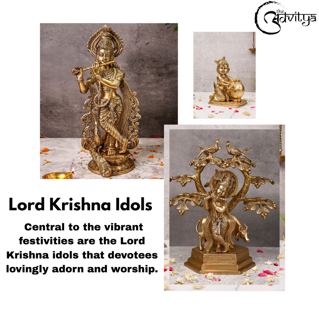 The Role of Lord Krishna Idols During Janmashtami Celebrations