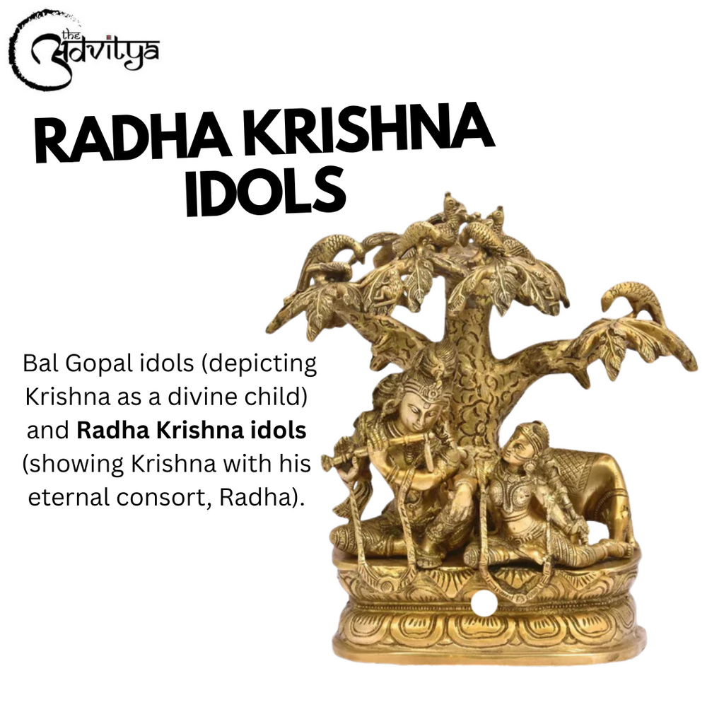 The Spiritual Difference Between Bal Gopal Idols and Radha Krishna Idols