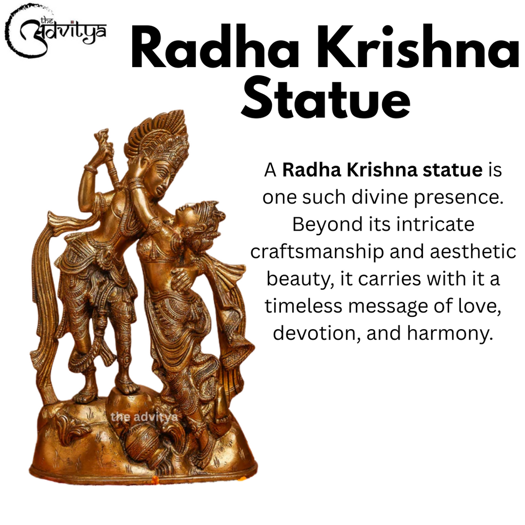 The deep Influence of Radha Krishna's Statue in a Home