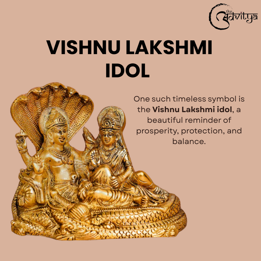 Vishnu Lakshmi Idol in Festivals