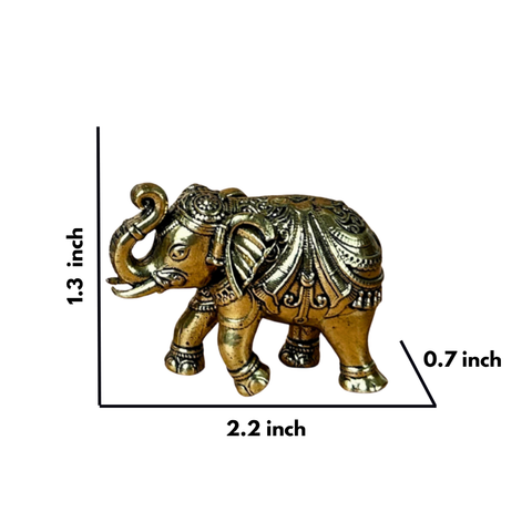 Superfine Brass Elephant Pair for home decore