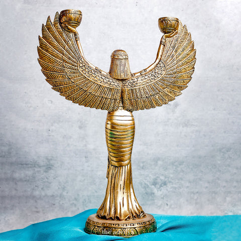 Vintage Egyptian Goddess Candle Stand