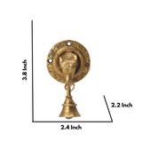 Elephant Design Brass Bell