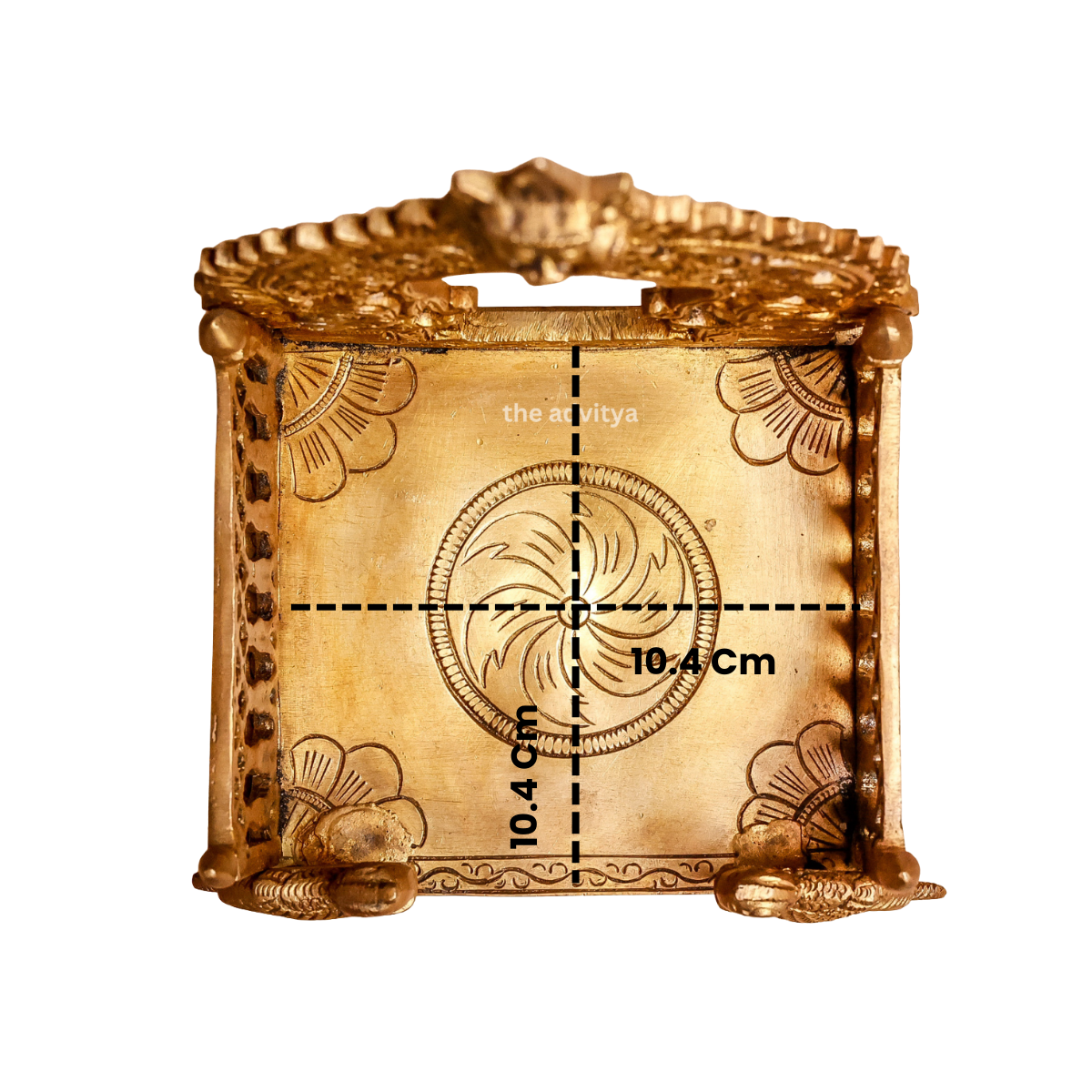 Brass Yali Singhasan