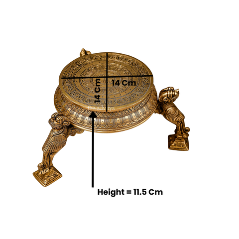 Brass Yali Chowki