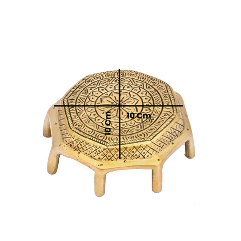 Small Brass Chowki