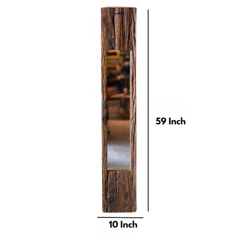 Wooden Antique Mirror