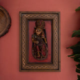 Wooden Musician Apsara Wall Art