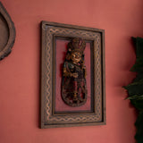 Wooden Musician Apsara Wall Art