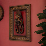 Wooden Musician Apsara Wall Art