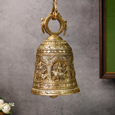 Sankh Bells,Vedic Bell,Temple Bell,Spirtual Bell,Shanti Bell,Satsang Bell,Durga Hanging Bell