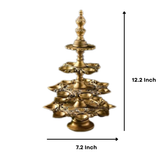 Brass Annam Vilakku Lamp/Diya for Pooja Rituals