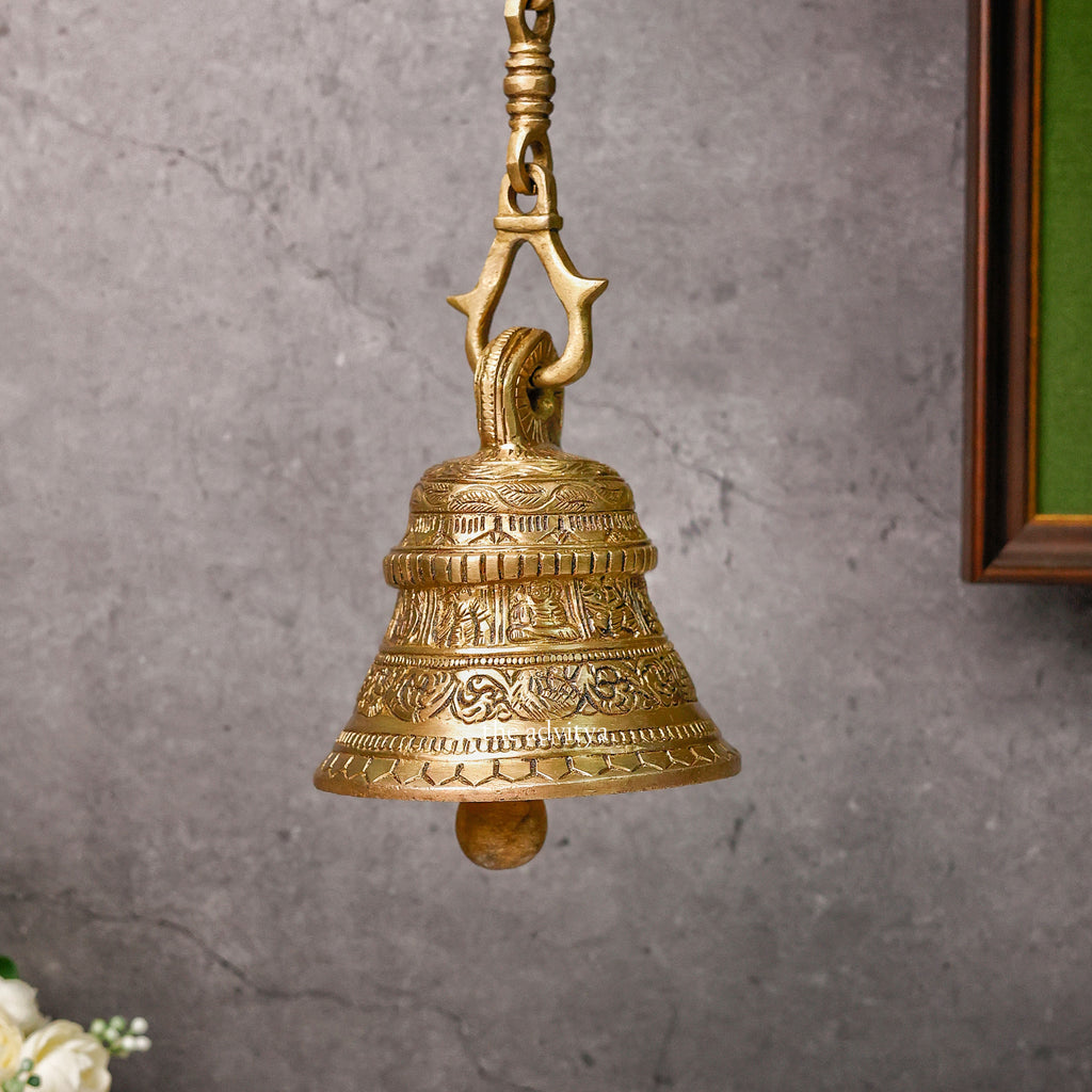 Sankh Bells,Vedic Bell,Temple Bell,Spirtual Bell,Shanti Bell,Satsang Bell,Durga Hanging Bell