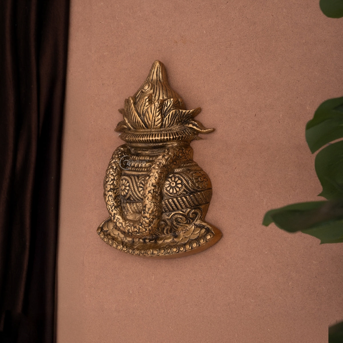 Brass Kalash Wall Hanging