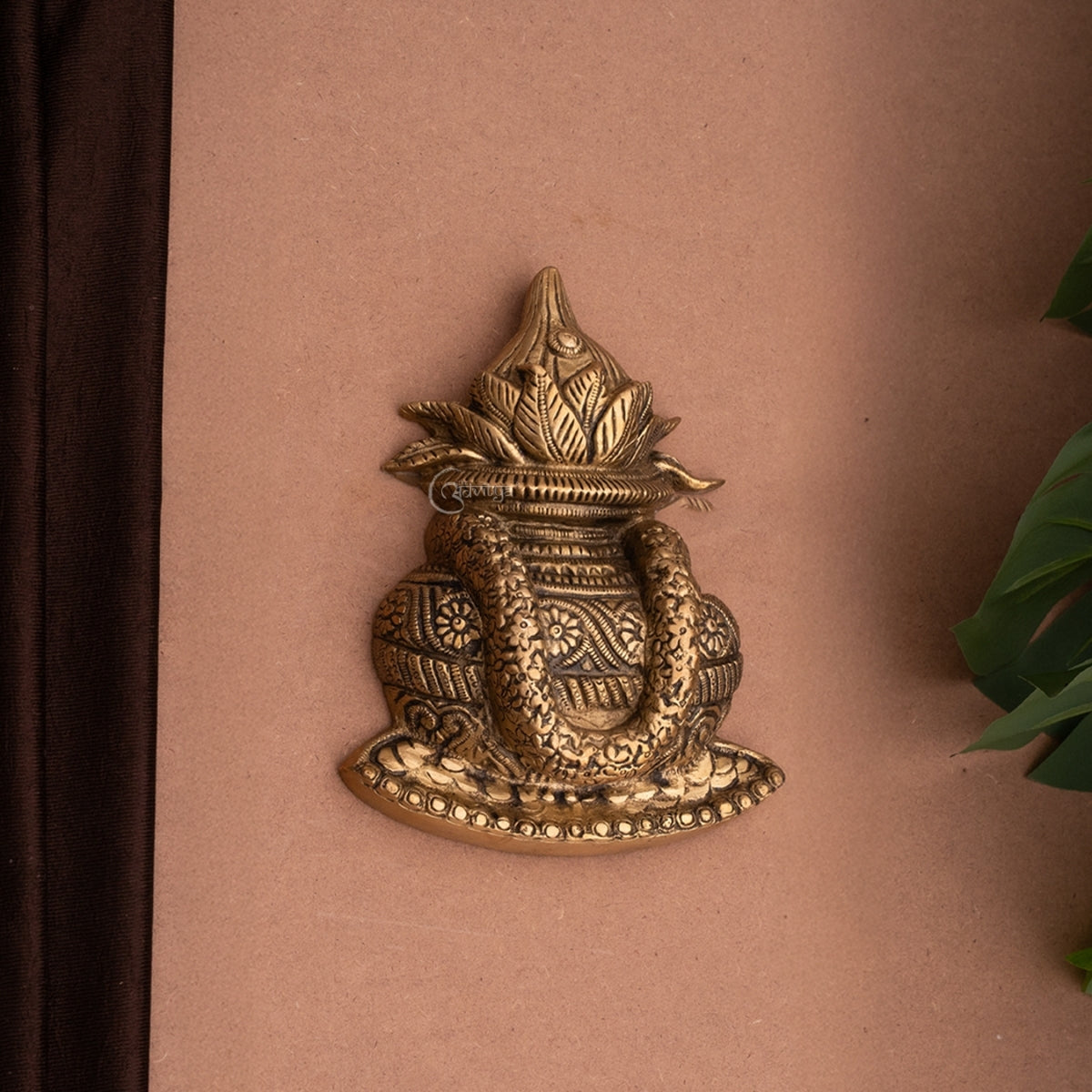 Brass Kalash Wall Hanging