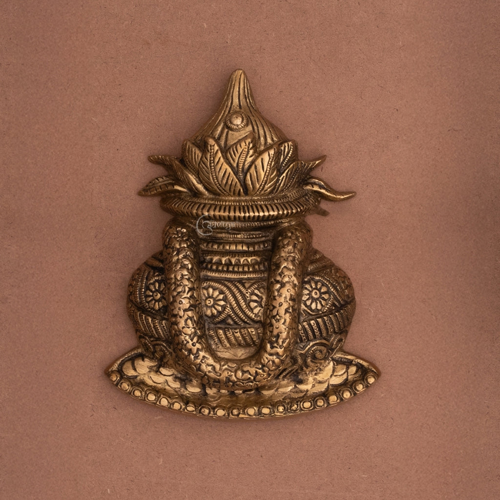 Brass Kalash Wall Hanging