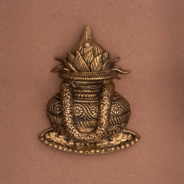 Brass Kalash Wall Hanging