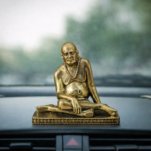 Swami Samarth Idol | Brass Superfine Finish | Decor And Gifting | 3 Inches