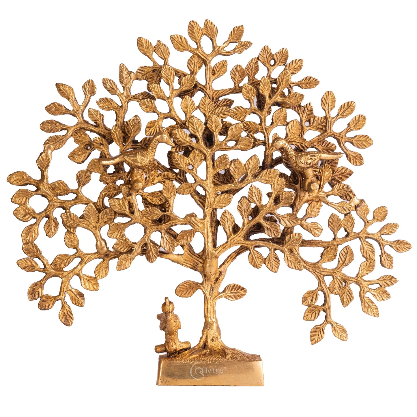 Brass Kalpavriksha Tree with Birds