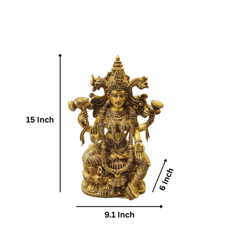 Maa Lakshmi Chola Brass Statue 