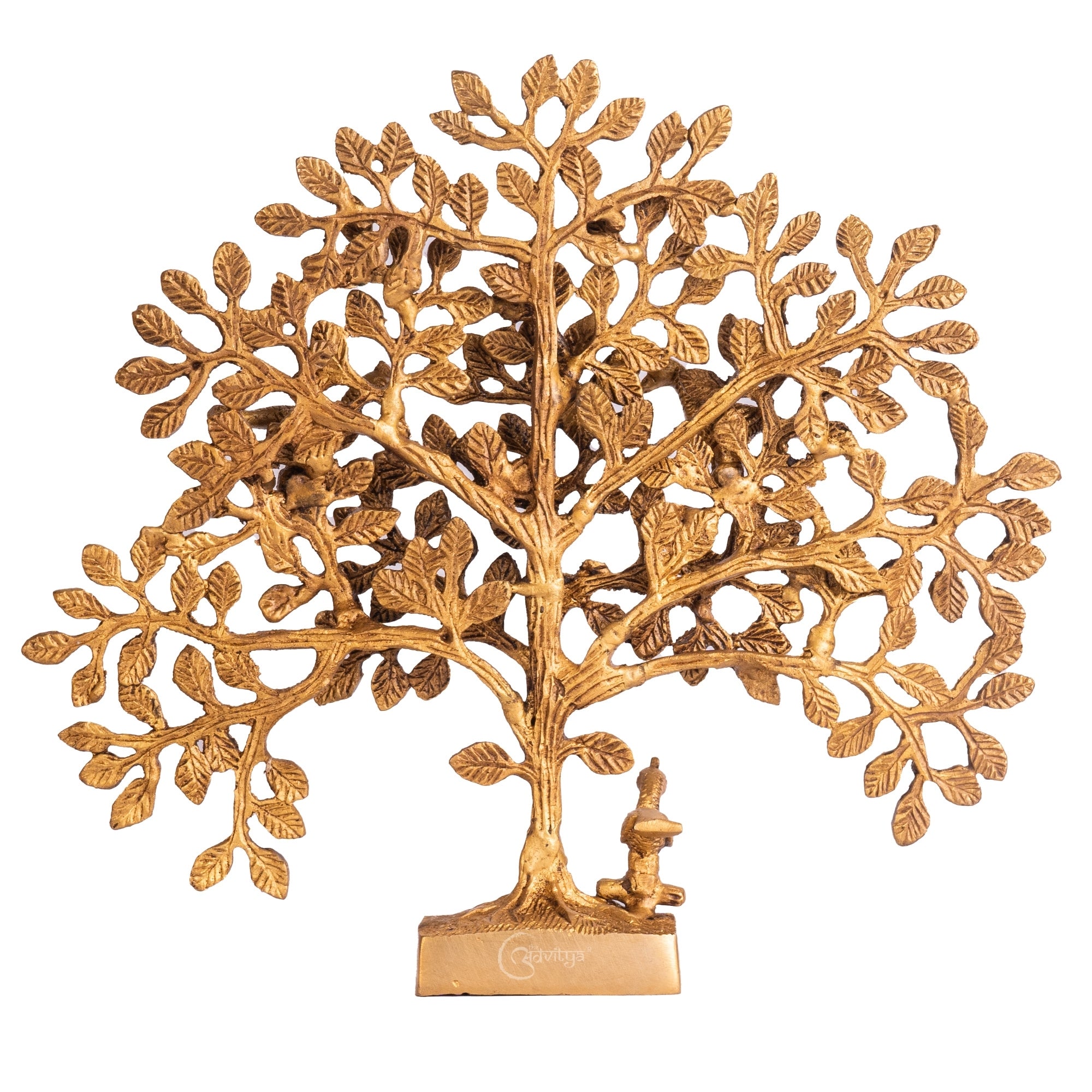 Brass Kalpavriksha Tree with Birds