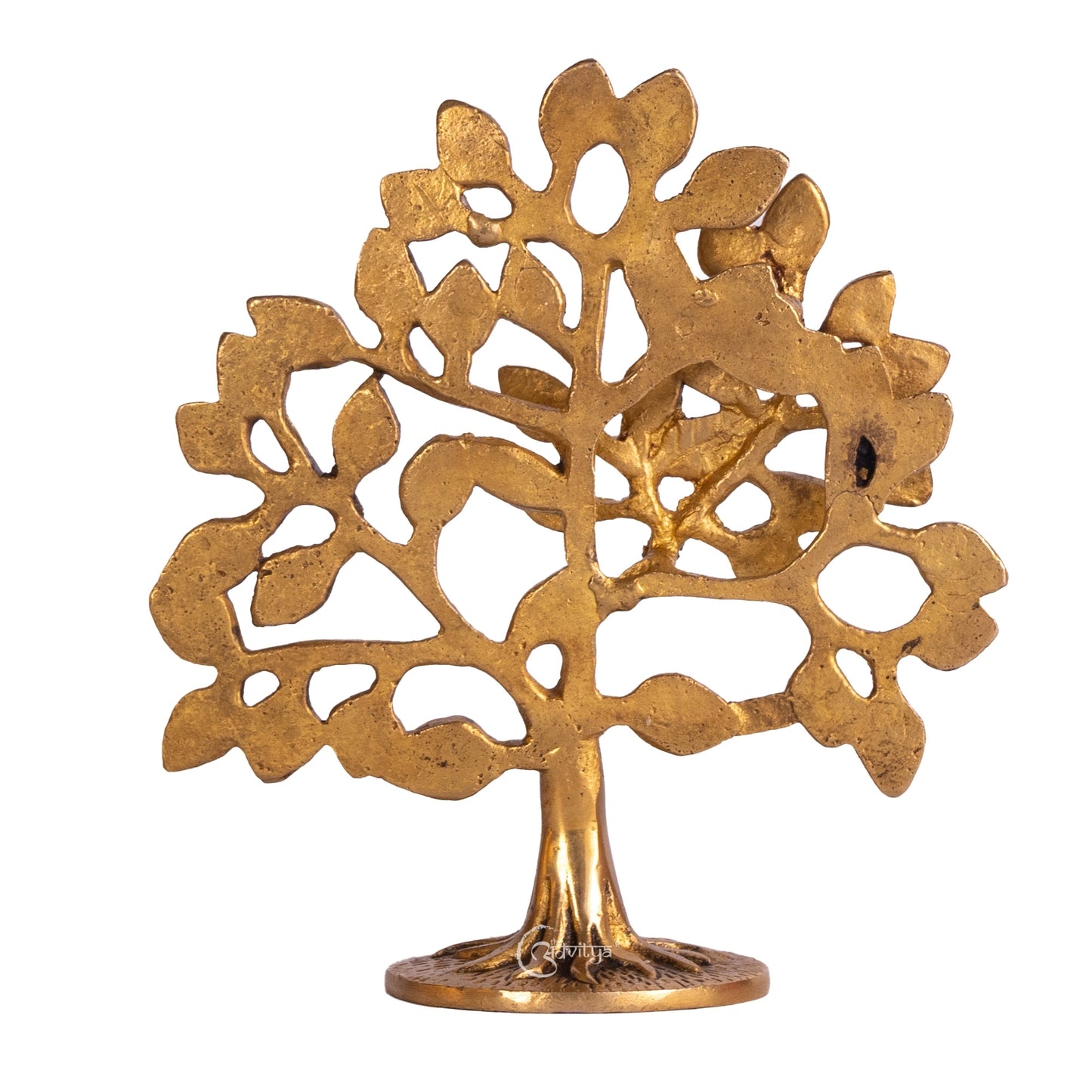 The Spiritual Living Small Kalpavriksha Tree of Life in Brass