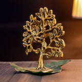 The Spiritual Living Small Kalpavriksha Tree of Life in Brass