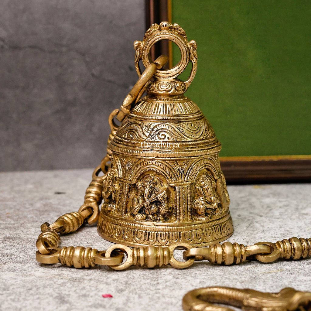 Sankh Bells,Vedic Bell,Temple Bell,Spirtual Bell,Shanti Bell,Satsang Bell,Musical Ganesha Bell