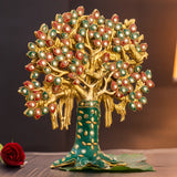 Kalpavriksha Tree Brass Statue with Roots