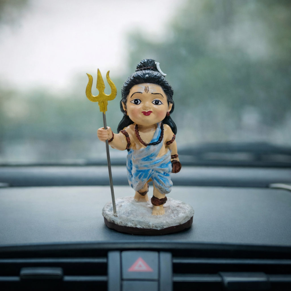 Resin Baby Shiva Figurine