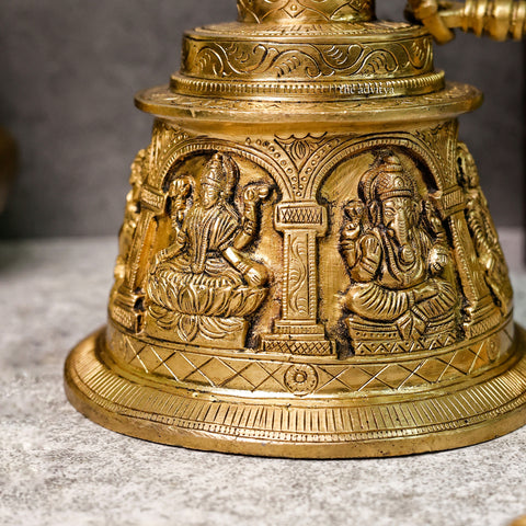 Sankh Bells,Vedic Bell,Temple Bell,Spirtual Bell,Shanti Bell,Satsang Bell,Ganesh Laxmi Hanging Bell