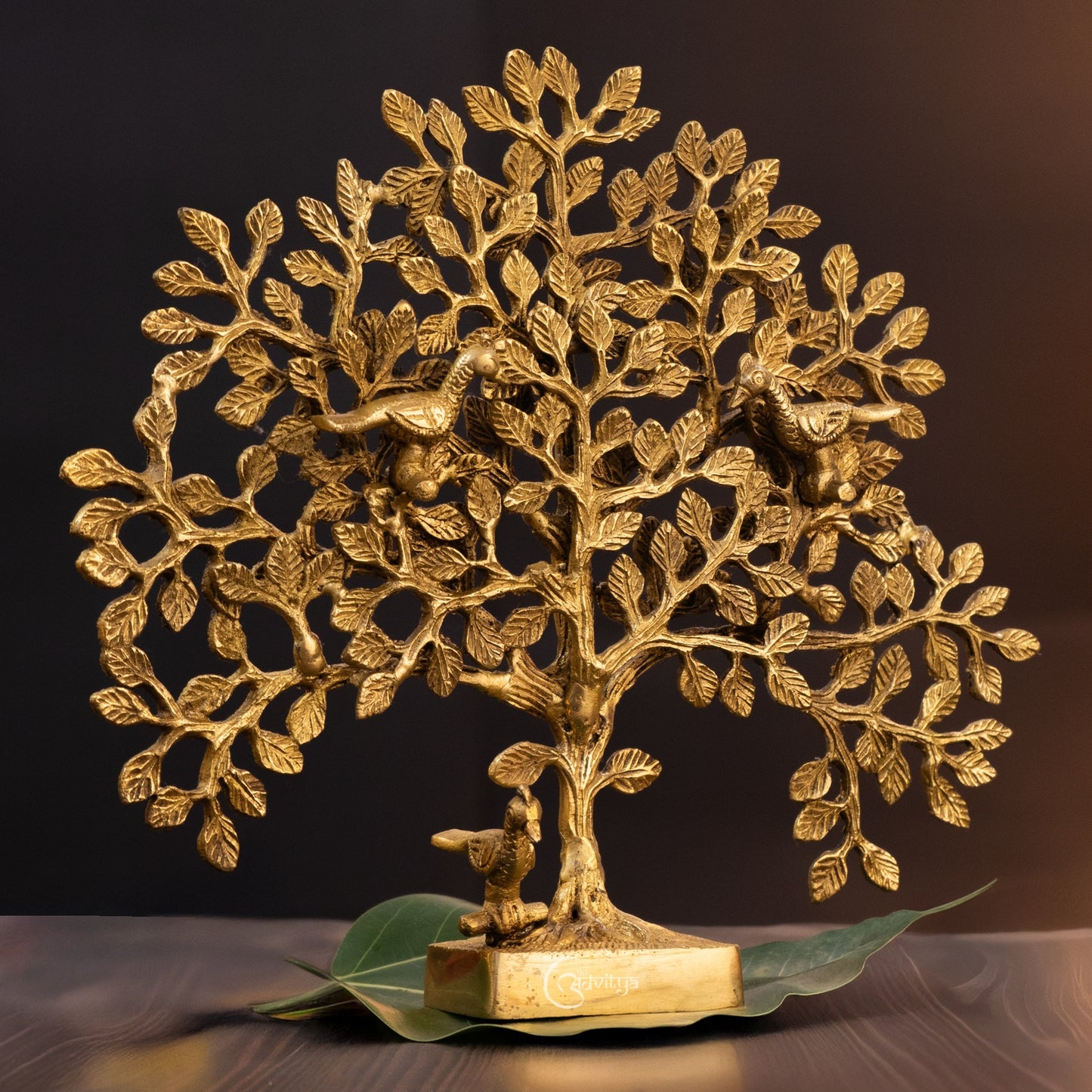 Brass Kalpavriksha Tree with Birds