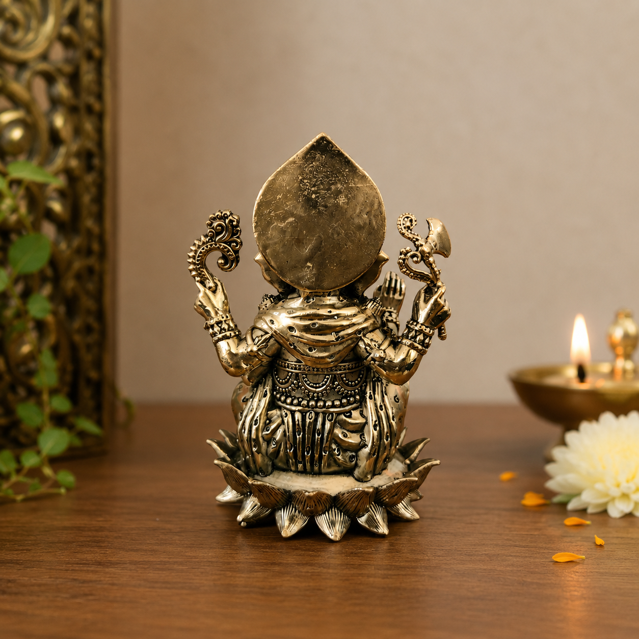 Super fine Brass Ganesha Statue