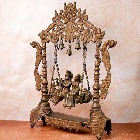 Radheshyaam,Madhavrada,Radha-Krishna,Yamunakrrishna,Lord Krishna and Goddess Radha on Swing