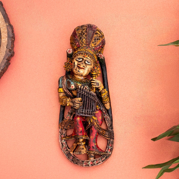 Wooden Dhokra Art Wall Art