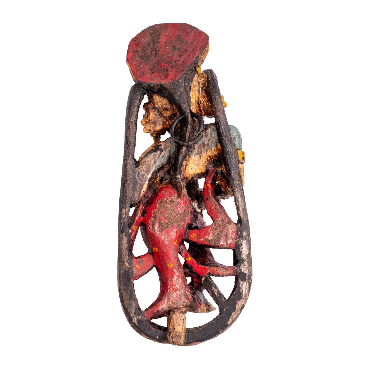 Wooden Dhokra Art Wall Art