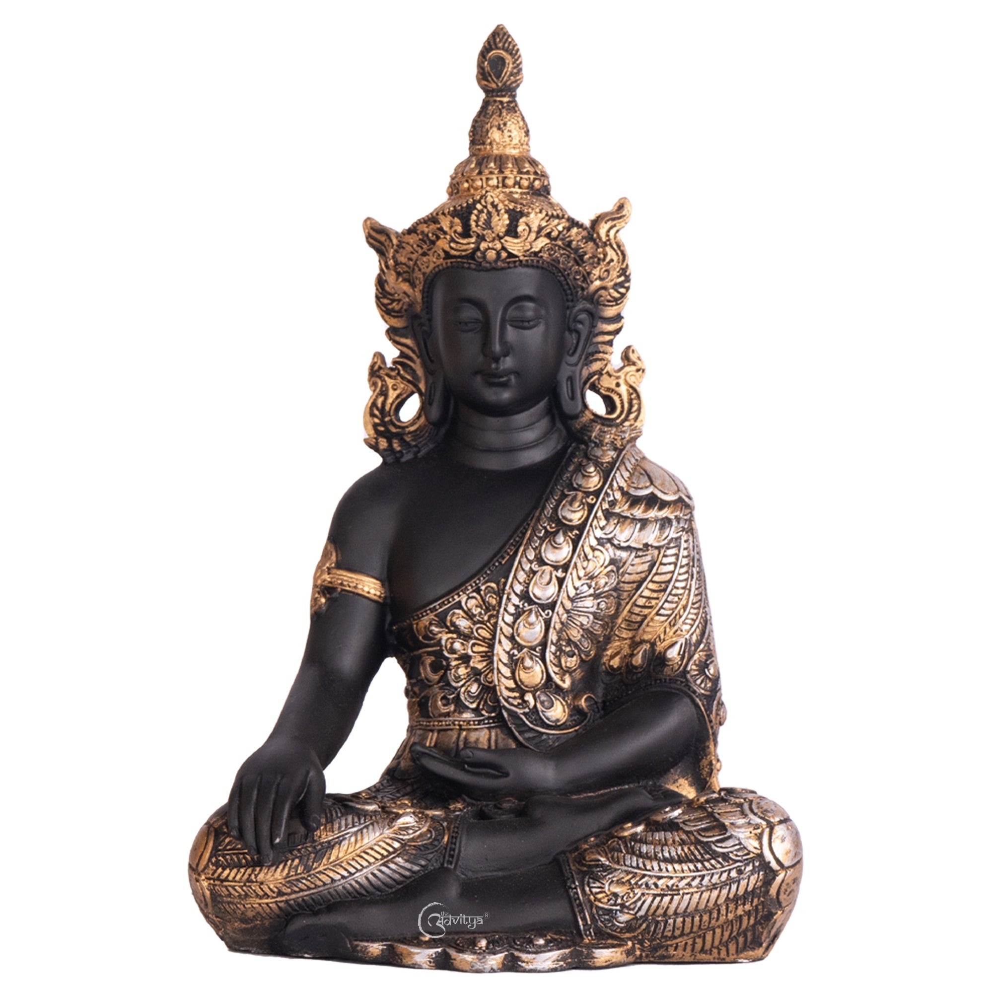Resin Antique Gautam Buddha Statue