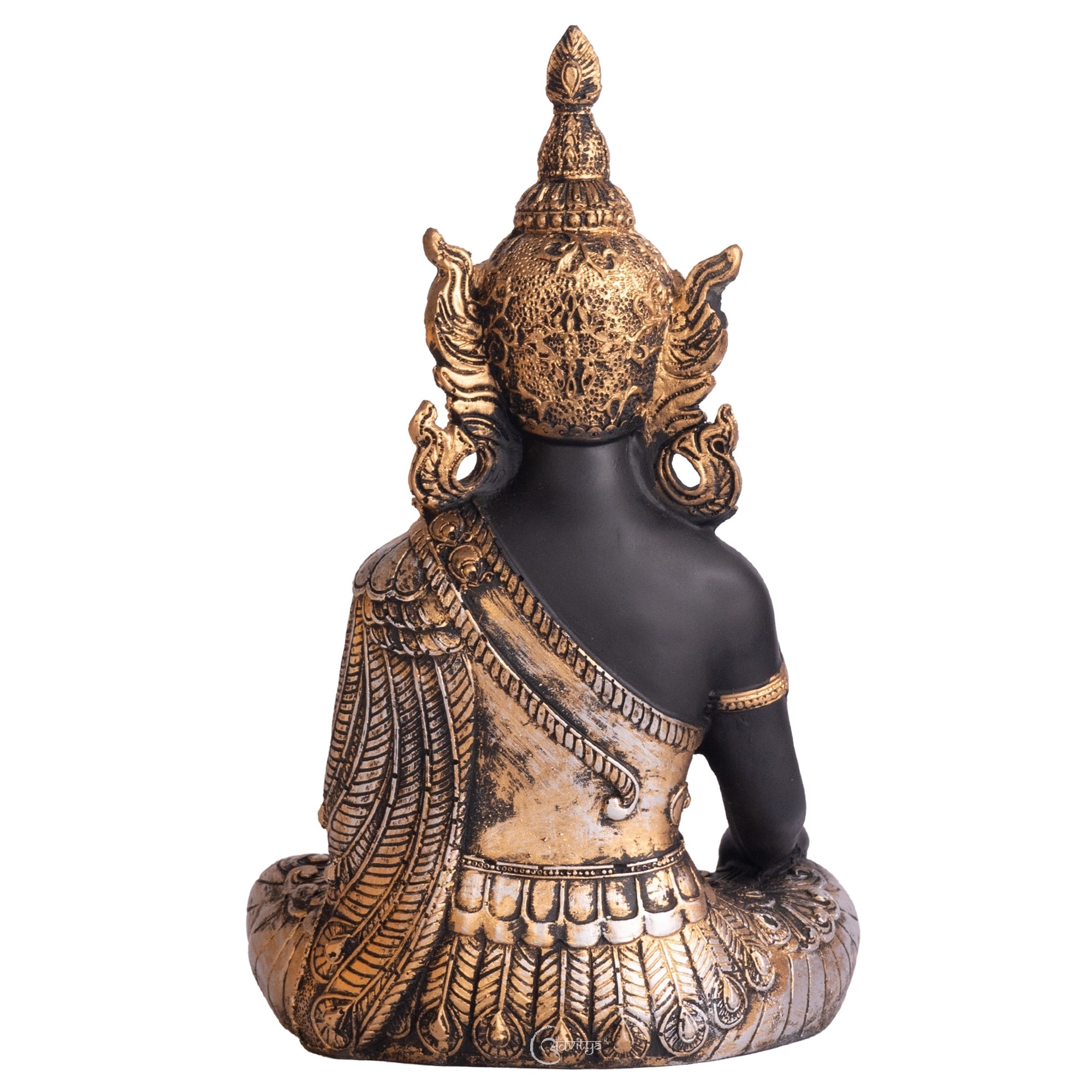 Resin Antique Gautam Buddha Statue