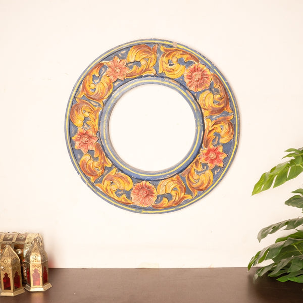 Antique Handpainted Circular Border (multicolor)