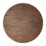 Mandala hand-painted wooden plate